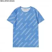 balenciaga couture t-shirt outlet blue strip logo